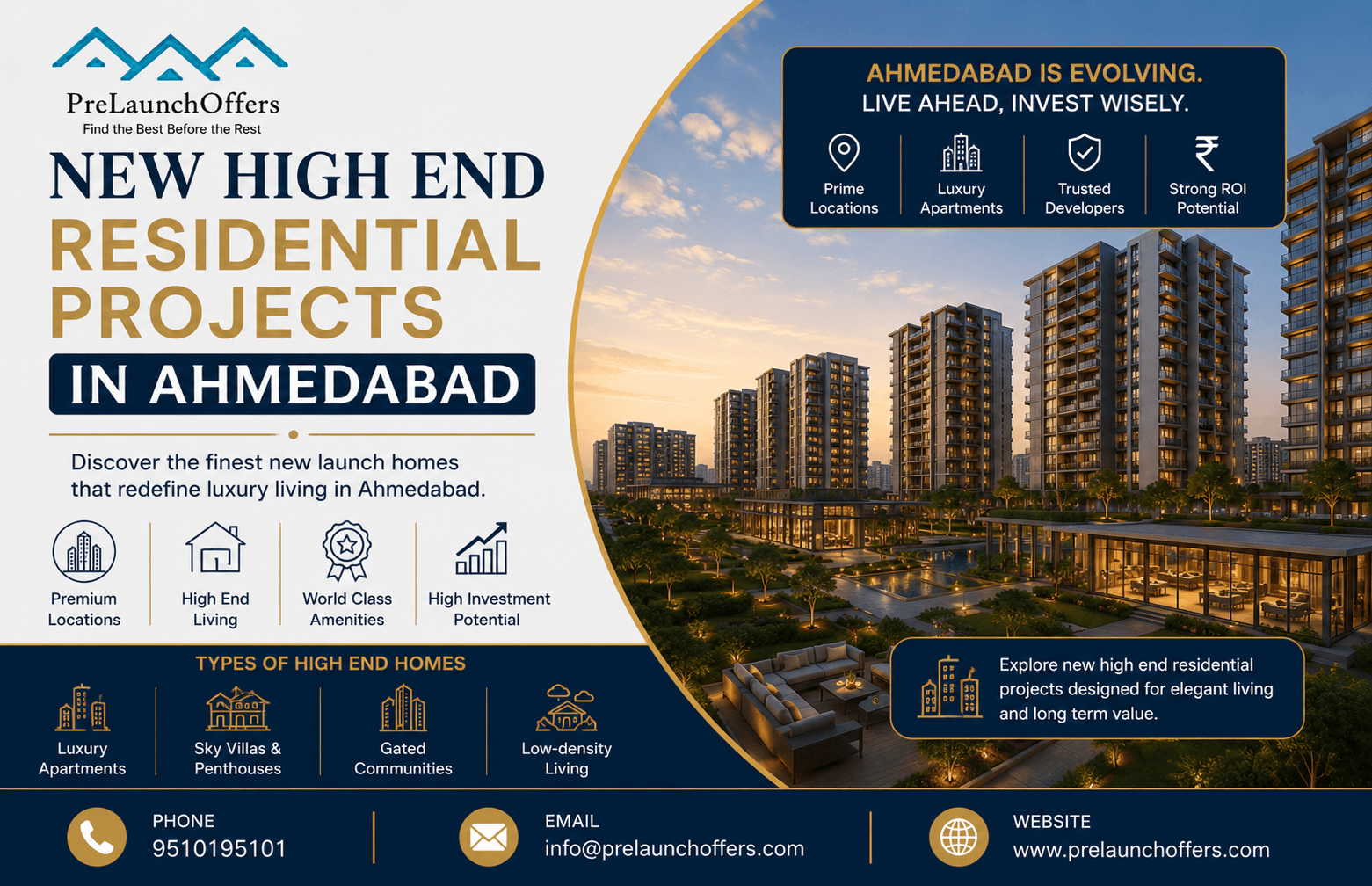 New High End Residential Projects in Ahmedabad: The Ultimate Guide to Luxury Living