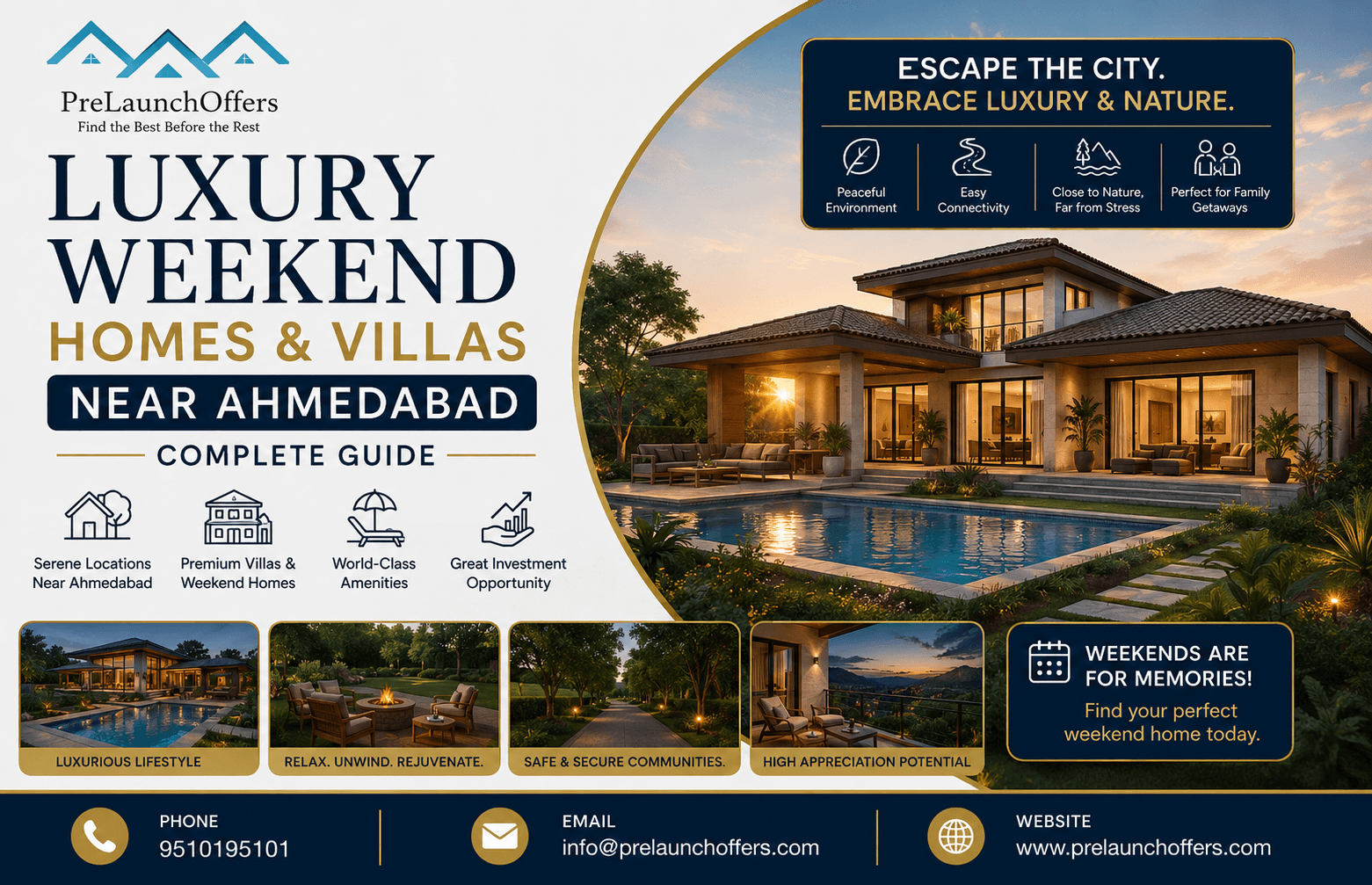 Luxury Weekend Homes & Villas Near Ahmedabad: Complete Guide