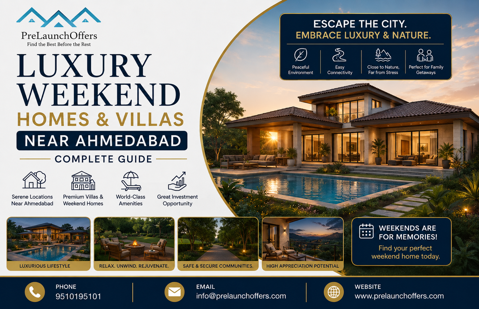 Luxury Weekend Homes & Villas Near Ahmedabad: Complete Guide